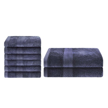 Ultra-Soft Rayon from Bamboo Cotton Blend Bath and Hand Towel Set - Towel Set by Superior - Superior 
