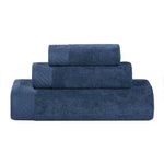 Basketweave Egyptian Cotton Solid 3 Piece Assorted Towel Set - Towel Set by Superior