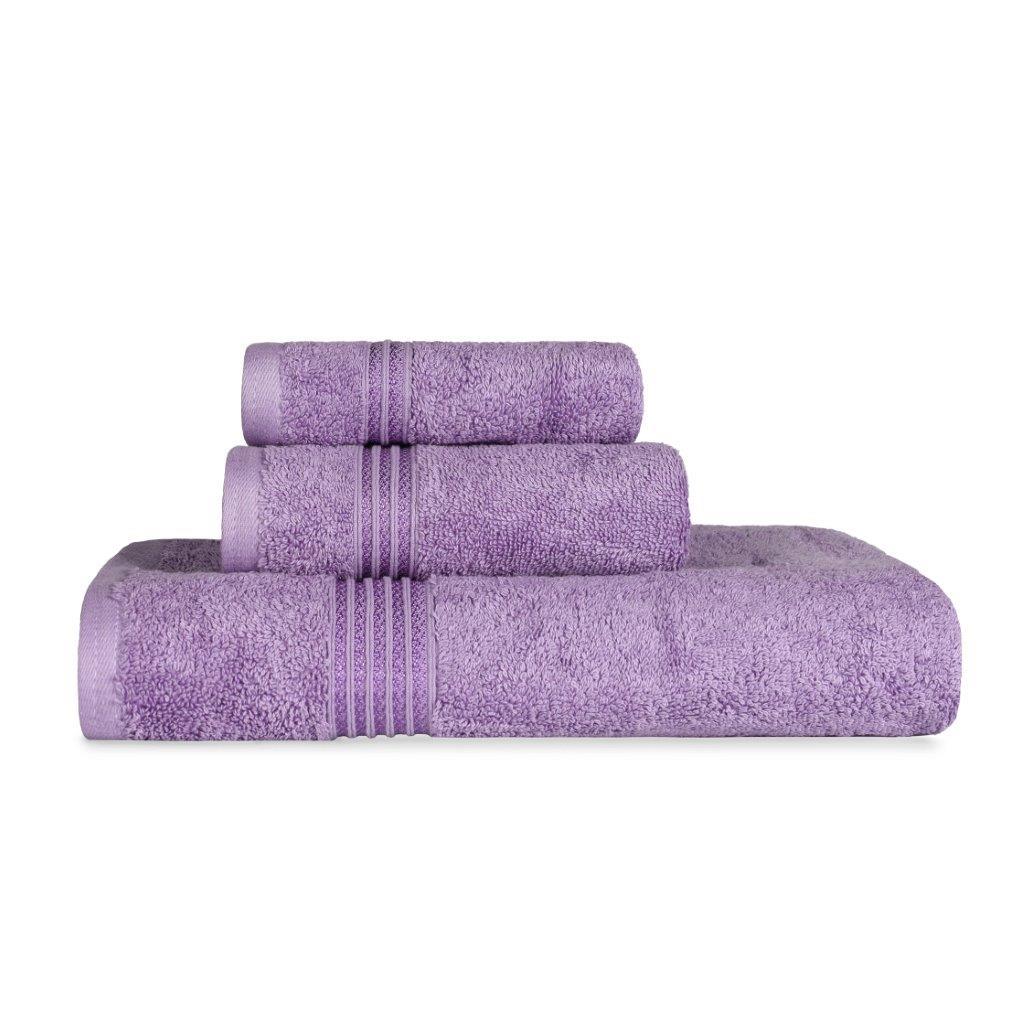 Egyptian Cotton Highly Absorbent Solid Ultra Soft Towel Set Collection - Towel Set by Superior - Superior 