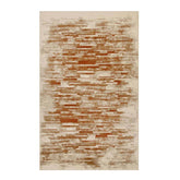 Culver Abstract Graphic Design Indoor Area Rugs or Runner Rug - Rust