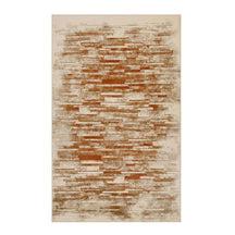 Culver Abstract Graphic Design Indoor Area Rugs or Runner Rug - Rust