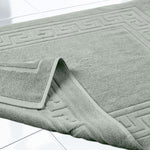 100% Cotton Absorbent Greek Key Border Solid 2 Piece Bath Mat Set - Bath Mats by Superior