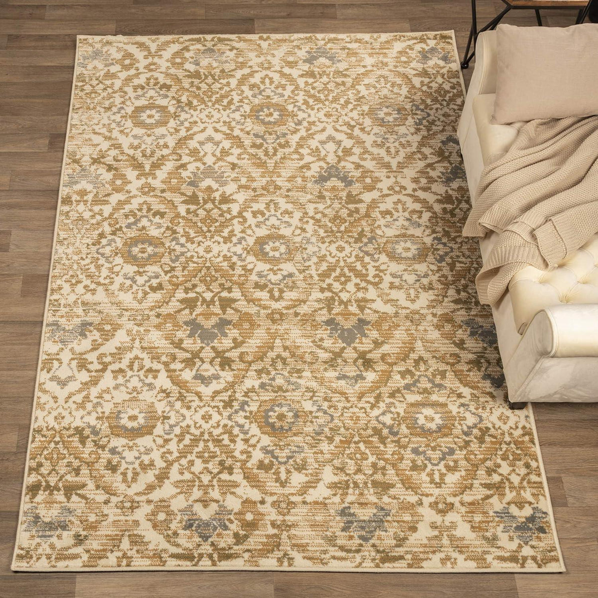 Tamara Modern Diamond Geometric Indoor Area Rug Or Runner Rug - Sage