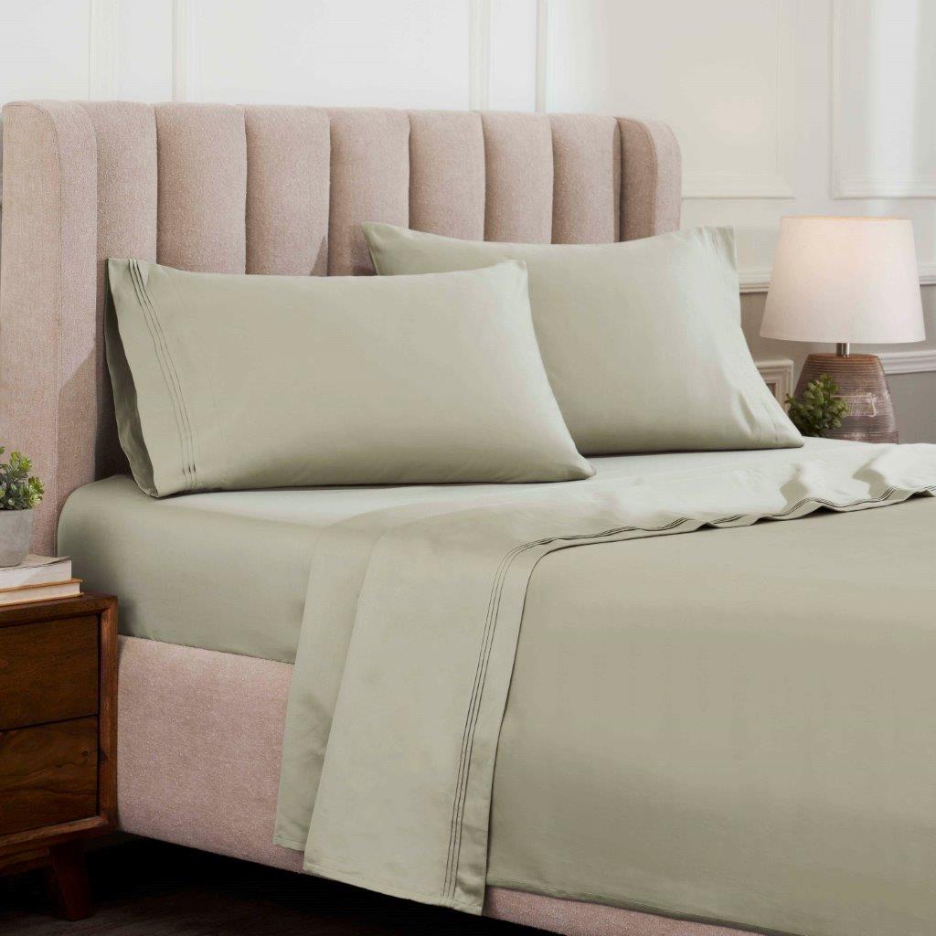 Egyptian Cotton 1500 Thread Count Eco Friendly Solid Sheet Set