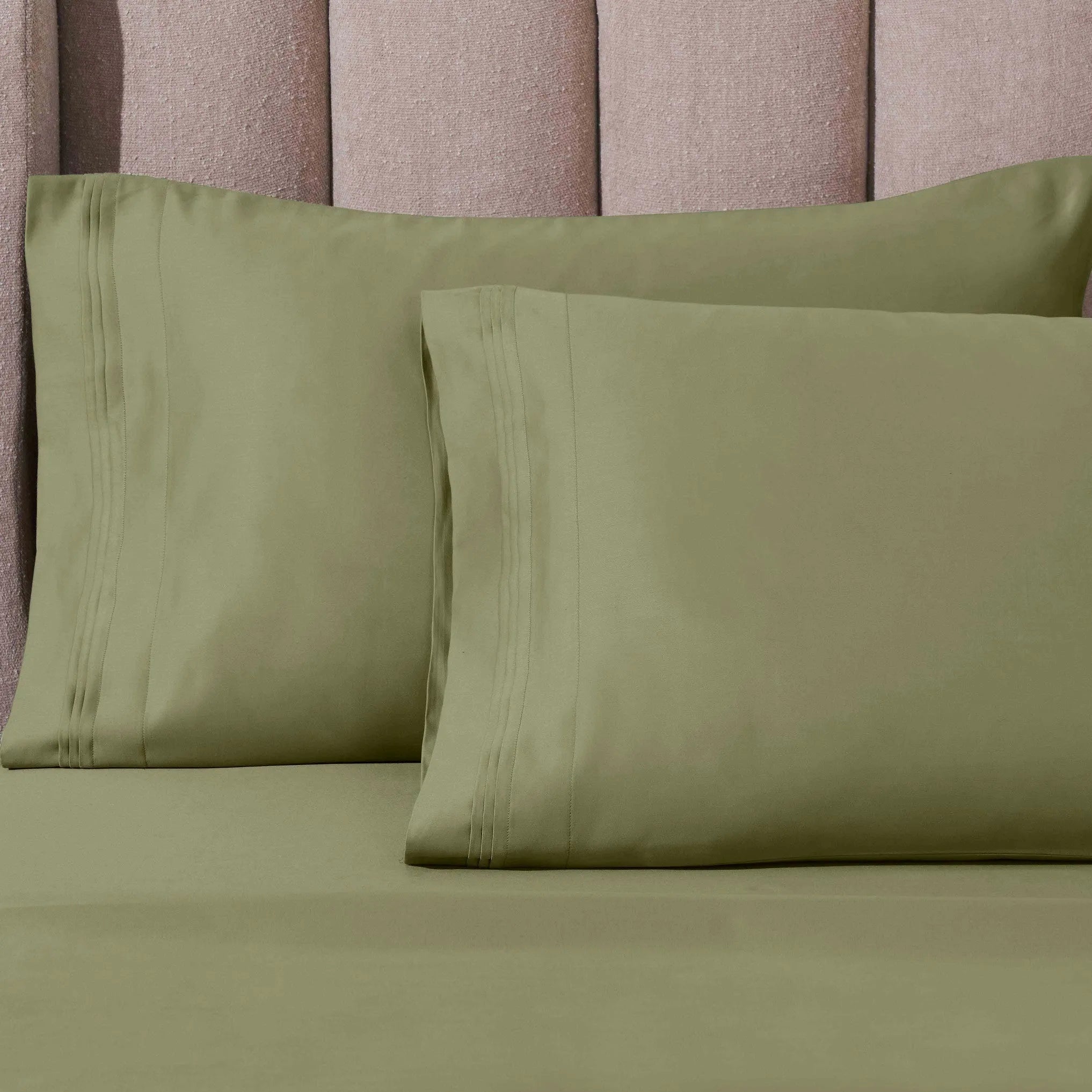 1000 Thread Count Egyptian Cotton Solid Pillowcase Set - Pillowcases by Superior