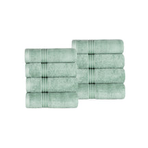 Heritage Egyptian Cotton Plush Luxury Hand Towel Set of 8