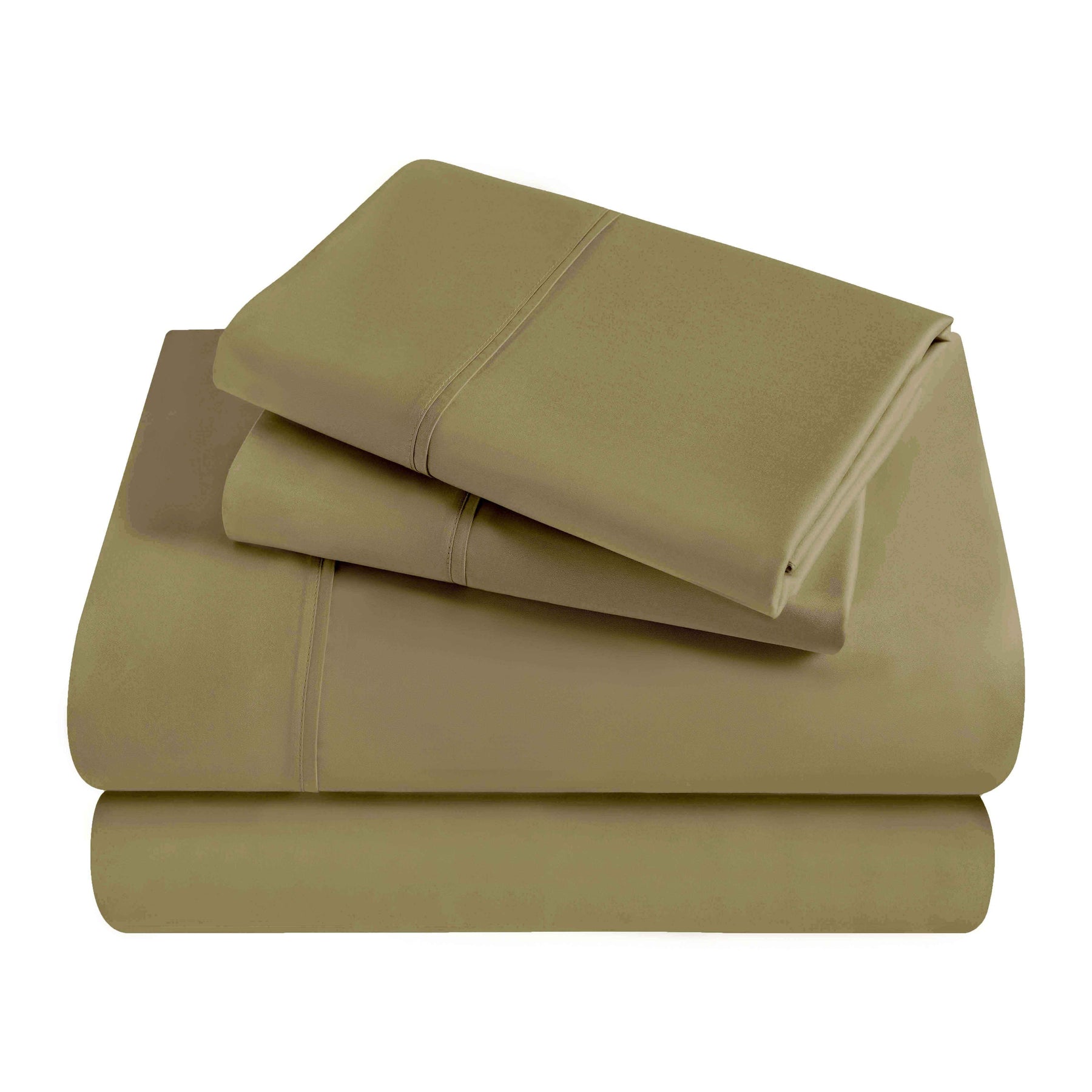 Egyptian Cotton 300 Thread Count Solid Deep Pocket Bed Sheet Set - Sage