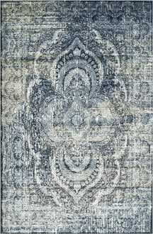 Salford Modern Medallion Non-Slip Indoor Area Rug or Runner - by Superior - Superior 