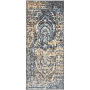 Salford Modern Medallion Non-Slip Indoor Area Rug or Runner - by Superior - Superior 