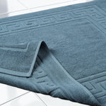 100% Cotton Absorbent Greek Key Border Solid 2 Piece Bath Mat Set - Bath Mats by Superior