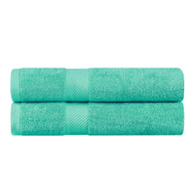 Kendell Egyptian Cotton Solid Medium Weight Bath Towel Set of 2