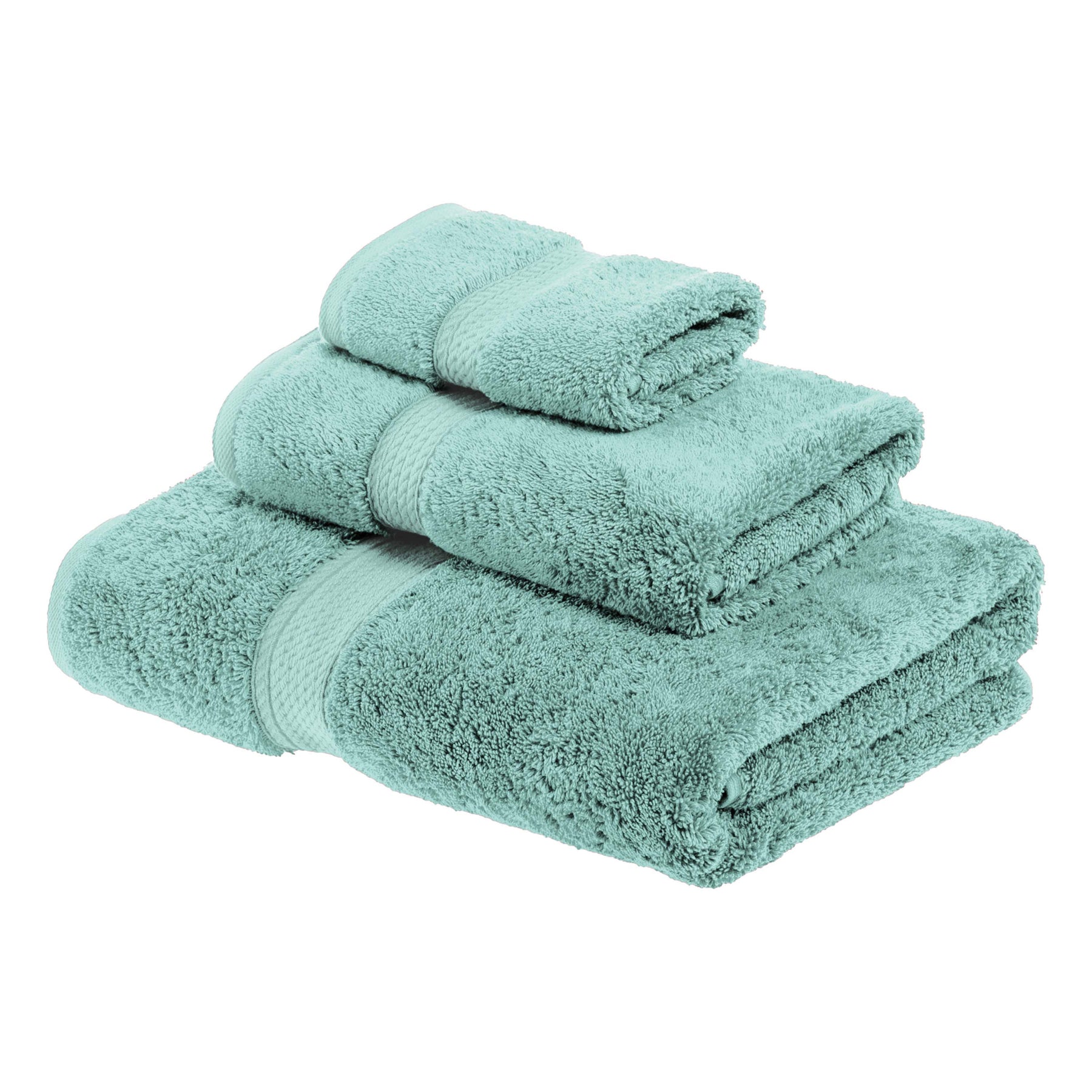 Madison Egyptian Cotton Pile Plush Heavyweight 3 Piece Towel Set