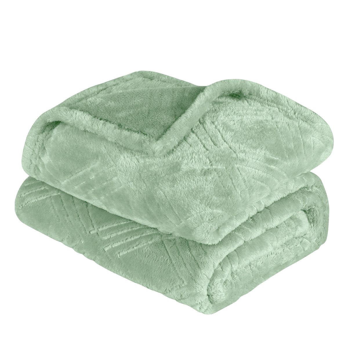 Alaska Diamond Fleece Plush Ultra-Soft Fluffy Blanket - Blanket by Superior - Superior 