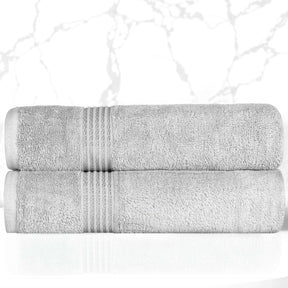 Heritage Egyptian Cotton Plush Absorbent Luxury Bath Towel Set of 2