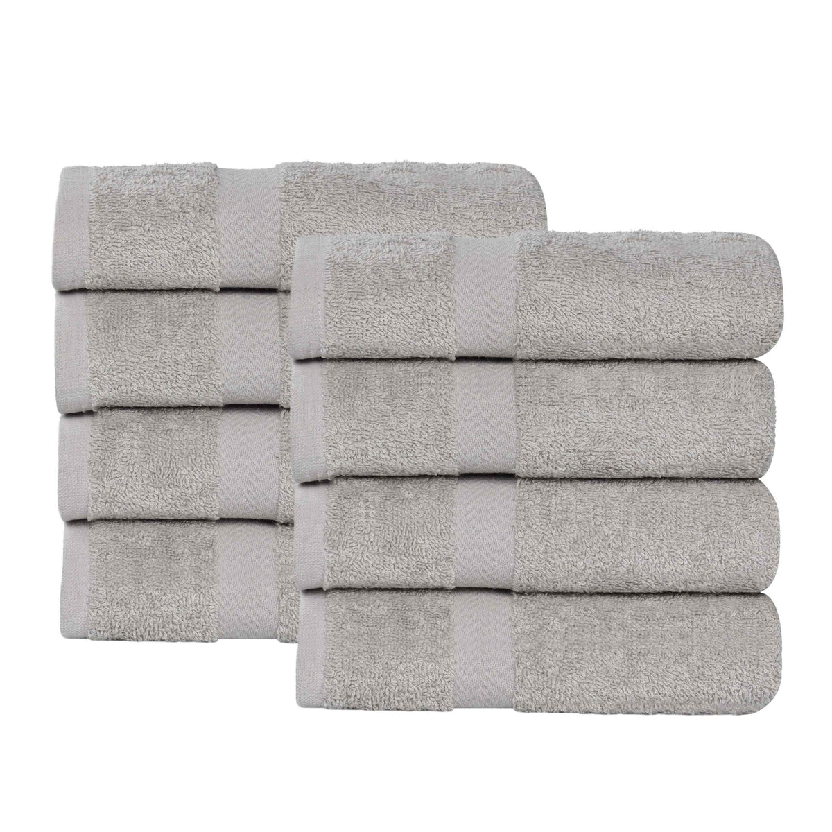 Eco-Friendly Cotton 8 Piece Hand Towel Set