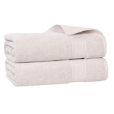 Belmont Zero Twist Cotton Medium Weight Soft Bath Sheets, Set of 2