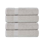 Cotton Highly Absorbent Eco-Friendly Quick Dry 4 Piece Bath Towel Set - Bath Towel by Superior