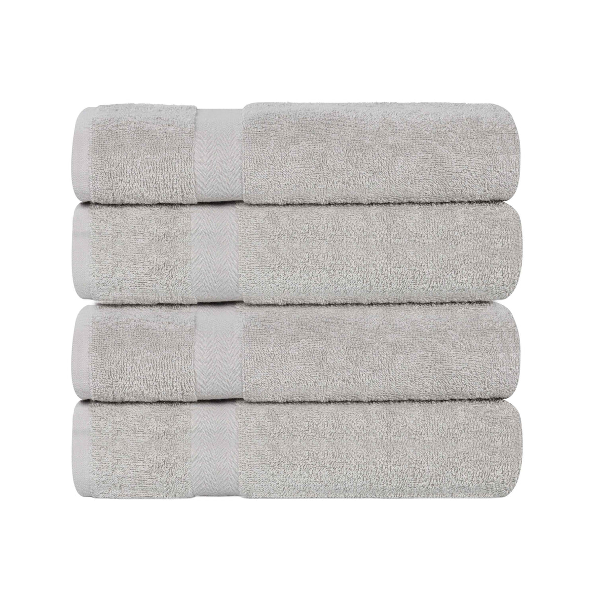 Cotton Highly Absorbent Eco-Friendly Quick Dry 4 Piece Bath Towel Set