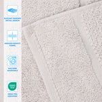 Mile Smart Twist Cotton Solid Thick Border 9 Piece Towel Set - Towel Set by Superior