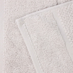 Mile Smart Twist Cotton Solid Thick Border 6 Piece Towel Set