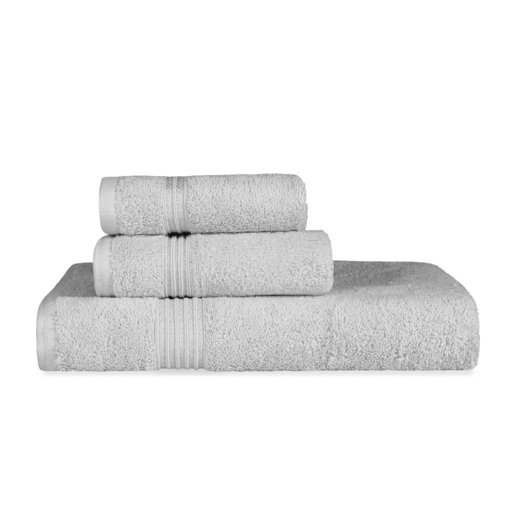 Egyptian Cotton Highly Absorbent Solid Ultra Soft Towel Set Collection - Towel Set by Superior - Superior 