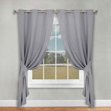 Classic Modern Solid Room Darkening Blackout Curtain Panels, Set of 2 - Blackout Curtains by Superior