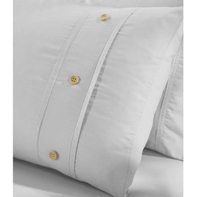 Gina Organic Cotton 300 Thread Count Percale 3 Piece Duvet Cover Set - Duvet Cover Set by Superior - Superior 