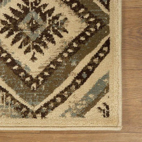 Losange Farmhouse Southwestern Diamonds Indoor Area Rug or Runner - Rugs by Superior - Superior 