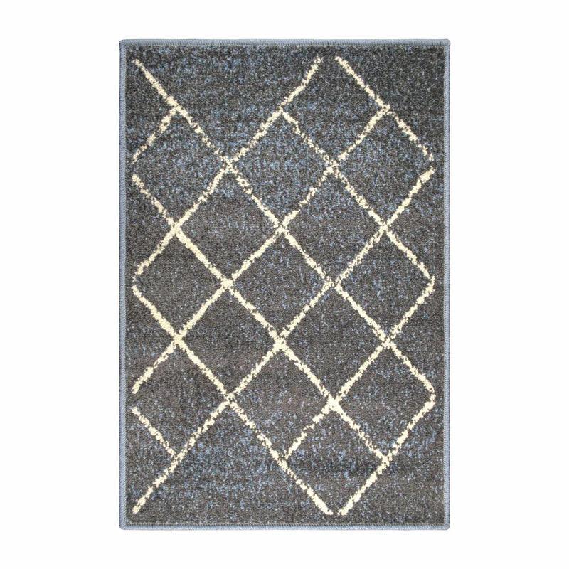 Lattice Geometric Diamonds Indoor Area Rug Or Runner Or Door Mat - by Superior - Superior 