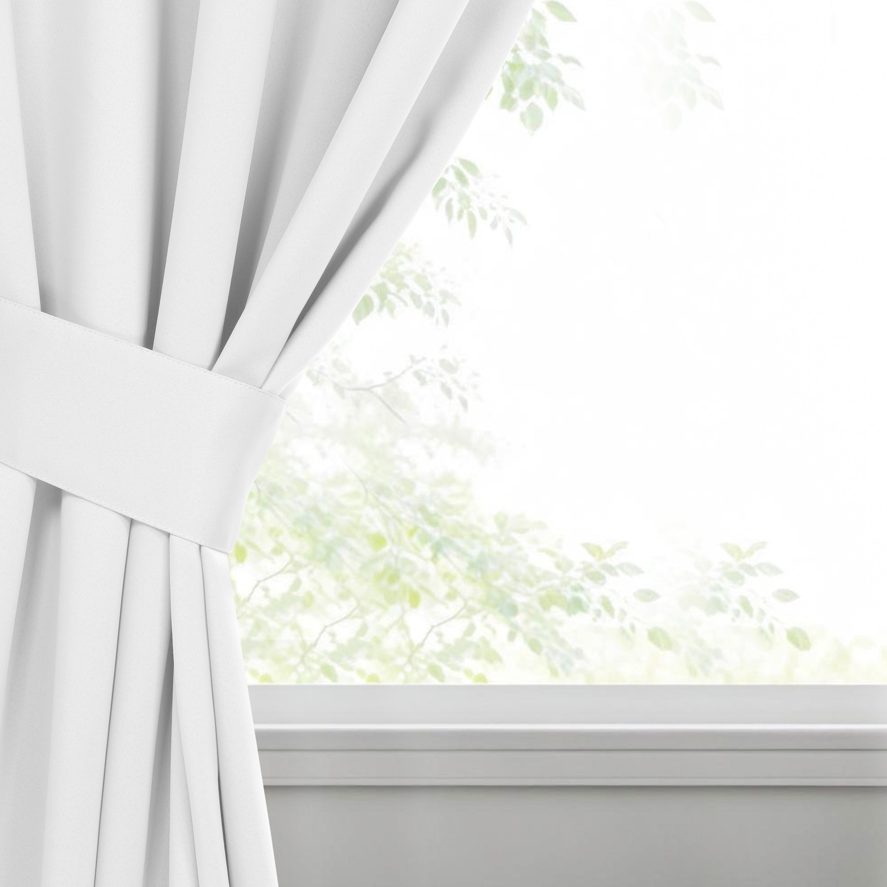 Classic Modern Solid Room Darkening Blackout Curtain Panels, Set of 2 - Blackout Curtains by Superior