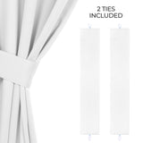 Classic Modern Solid Room Darkening Blackout Curtain Panels, Set of 2 - Blackout Curtains by Superior