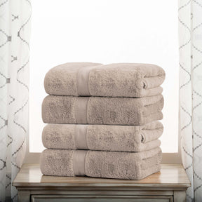 Madison Egyptian Cotton Pile Heavyweight 4 Piece Bath Towel Set