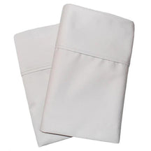 1000 Thread Count Cotton Blend Solid Pillowcase Set -Stone