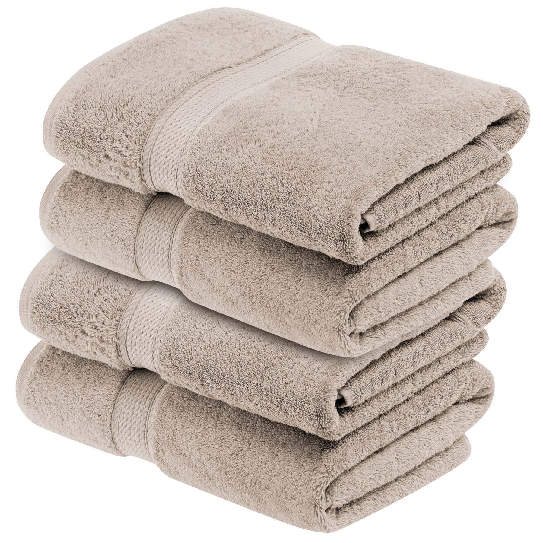 Madison Egyptian Cotton Pile Heavyweight 4 Piece Bath Towel Set