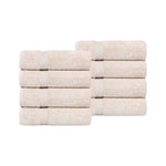 Heritage Egyptian Cotton Plush Luxury Hand Towel Set of 8 - Hand Towel by Superior