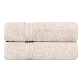 Heritage Egyptian Cotton Plush Absorbent Luxury Bath Sheet Set of 2