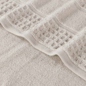 Napa Zero Twist Cotton Solid Waffle Honeycomb 3 Piece Towel Set