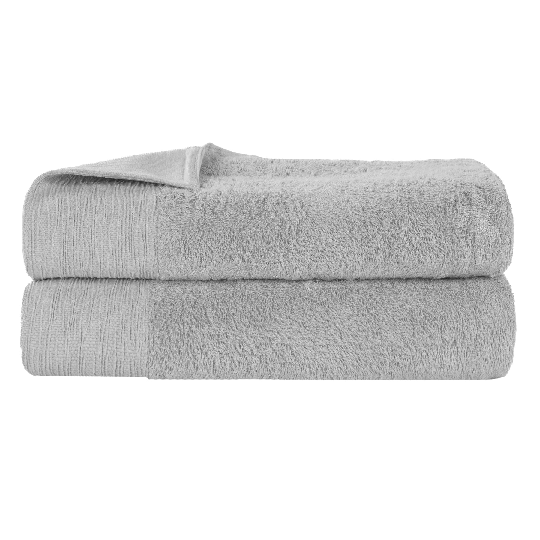 Rayon from Bamboo Eco-Friendly Fluffy Soft Solid Bath Sheet Set of 2 - Bath Sheet by Superior - Superior 