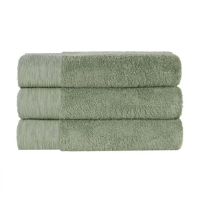 Rayon from Bamboo Eco-Friendly Fluffy Soft Solid Bath Towel Set of 3 - Bath Towel by Superior - Superior 