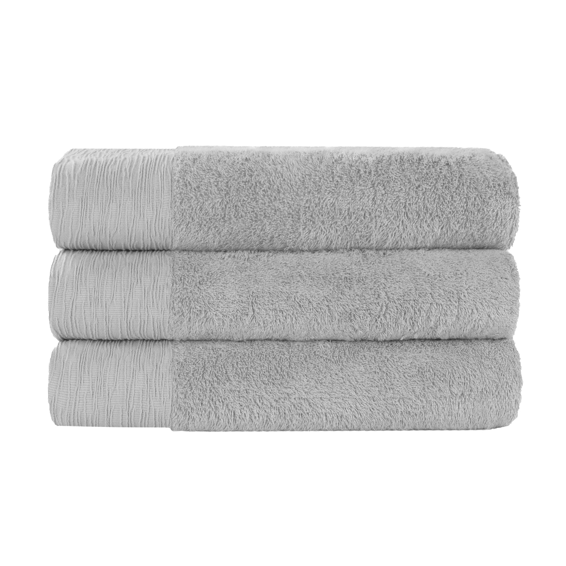 Rayon from Bamboo Eco-Friendly Fluffy Soft Solid Bath Towel Set of 3 - Bath Towel by Superior - Superior 