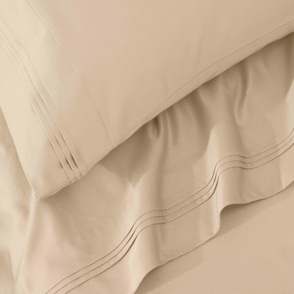 Egyptian Cotton 1000 Thread Count Solid Sheet Set Olympic Queen