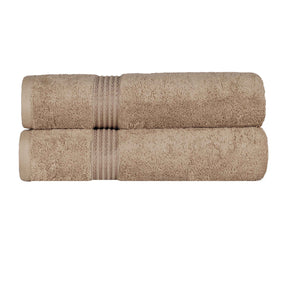 Heritage Egyptian Cotton Plush Absorbent Luxury Bath Towel Set of 2