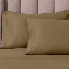 Egyptian Cotton 1000 Thread Count Solid Sheet Set Olympic Queen