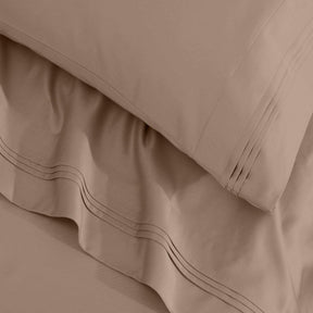 1500 Thread Count Egyptian Cotton 2 Piece Solid Pillowcase Set