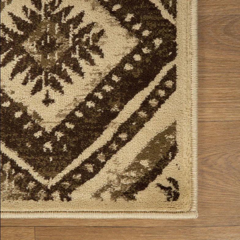 Losange Farmhouse Southwestern Diamonds Indoor Area Rug or Runner - Rugs by Superior - Superior 