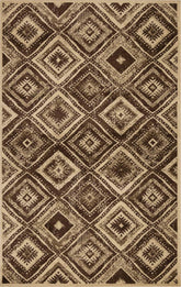 Losange Farmhouse Southwestern Diamonds Indoor Area Rug or Runner - Rugs by Superior - Superior 
