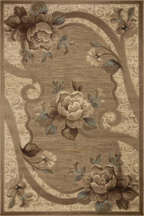 Rinceau Traditional Oversized Floral Border Indoor Area Rug or Runner - Rugs by Superior - Superior 