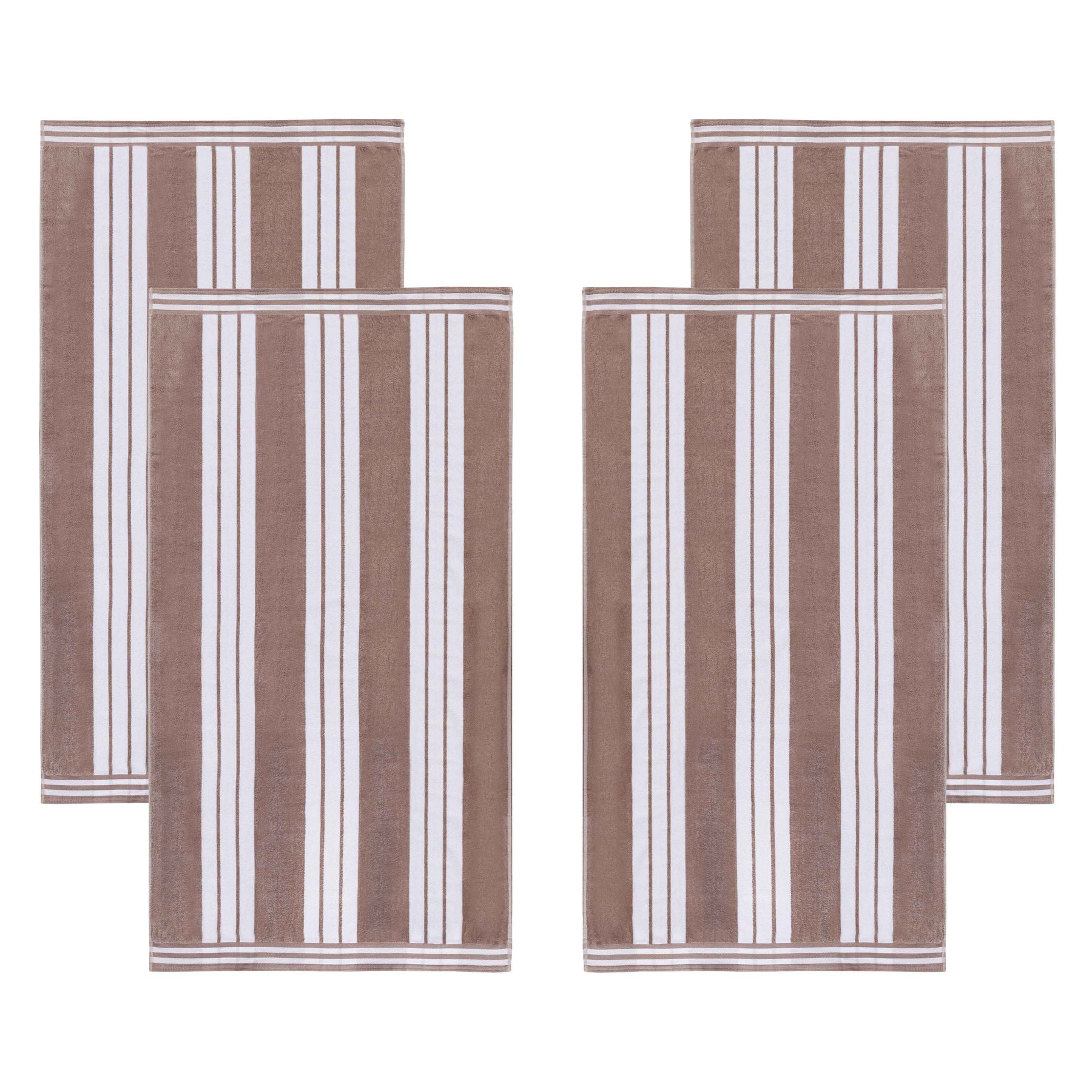 Striped Extra Large Oversized Absorbent Quick Dry Cotton Beach Towel