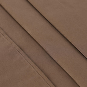 Egyptian Cotton 300 Thread Count Solid Deep Pocket Sheet Set - Taupe