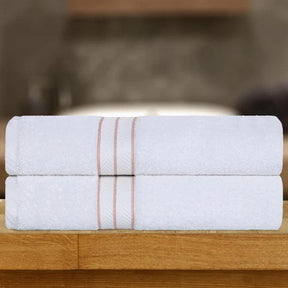 Ultra Plush Turkish Cotton Absorbent Solid 2 Piece Bath Sheet Set - Bath Sheet by Superior - Superior 